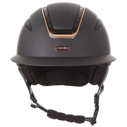 Evoke Calisto Wide Peak Black /Rose Gold