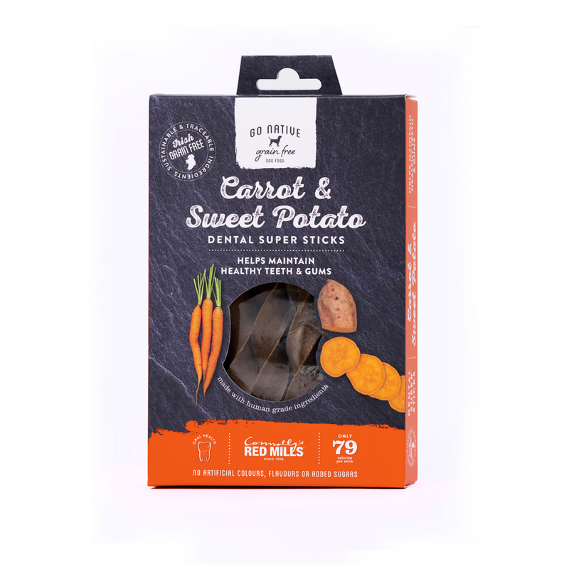 Go Natives Dental Super Sticks Carrot & Sweet Potato