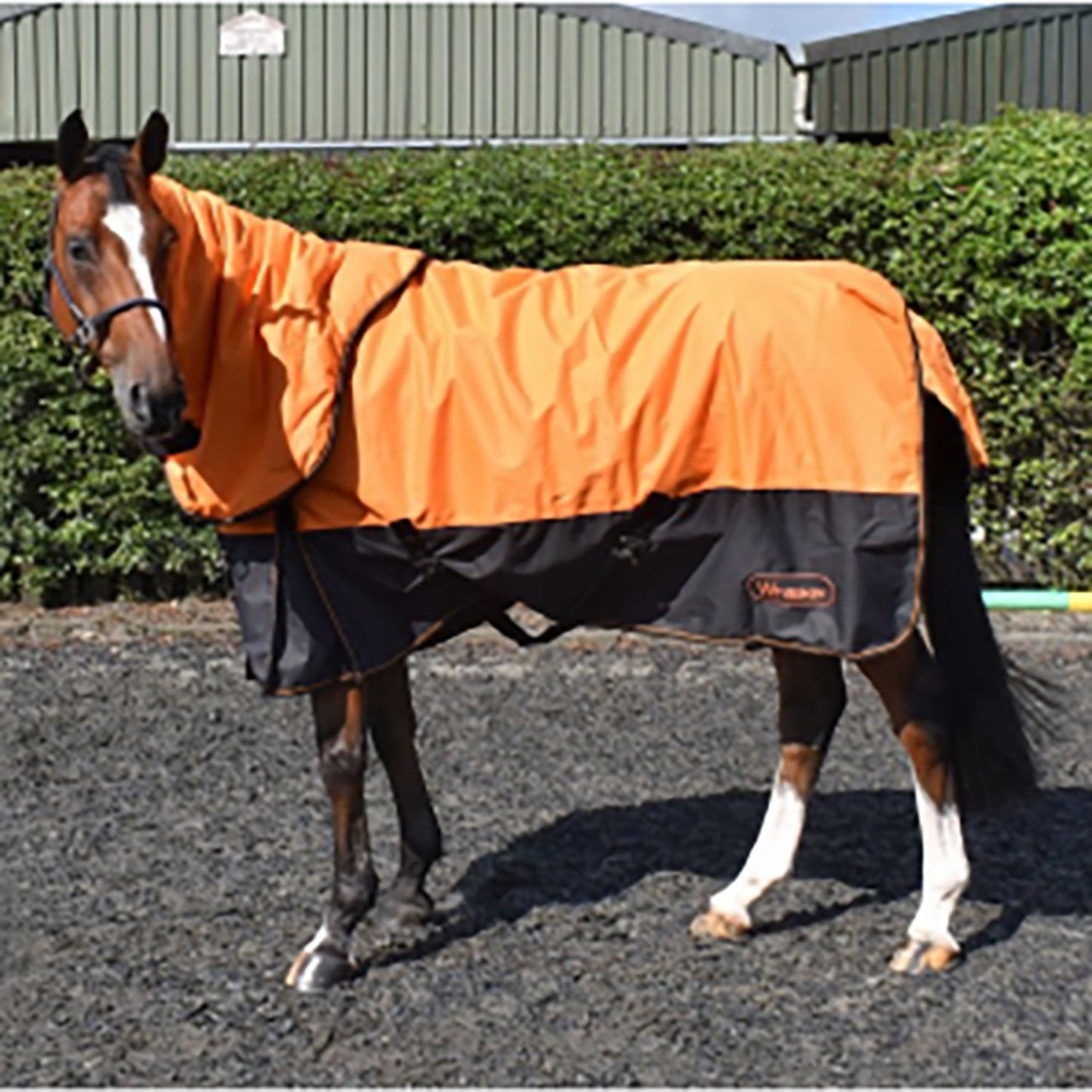 WHITAKER LUTTON TURNOUT RUG COMBO 170GM ORANGE